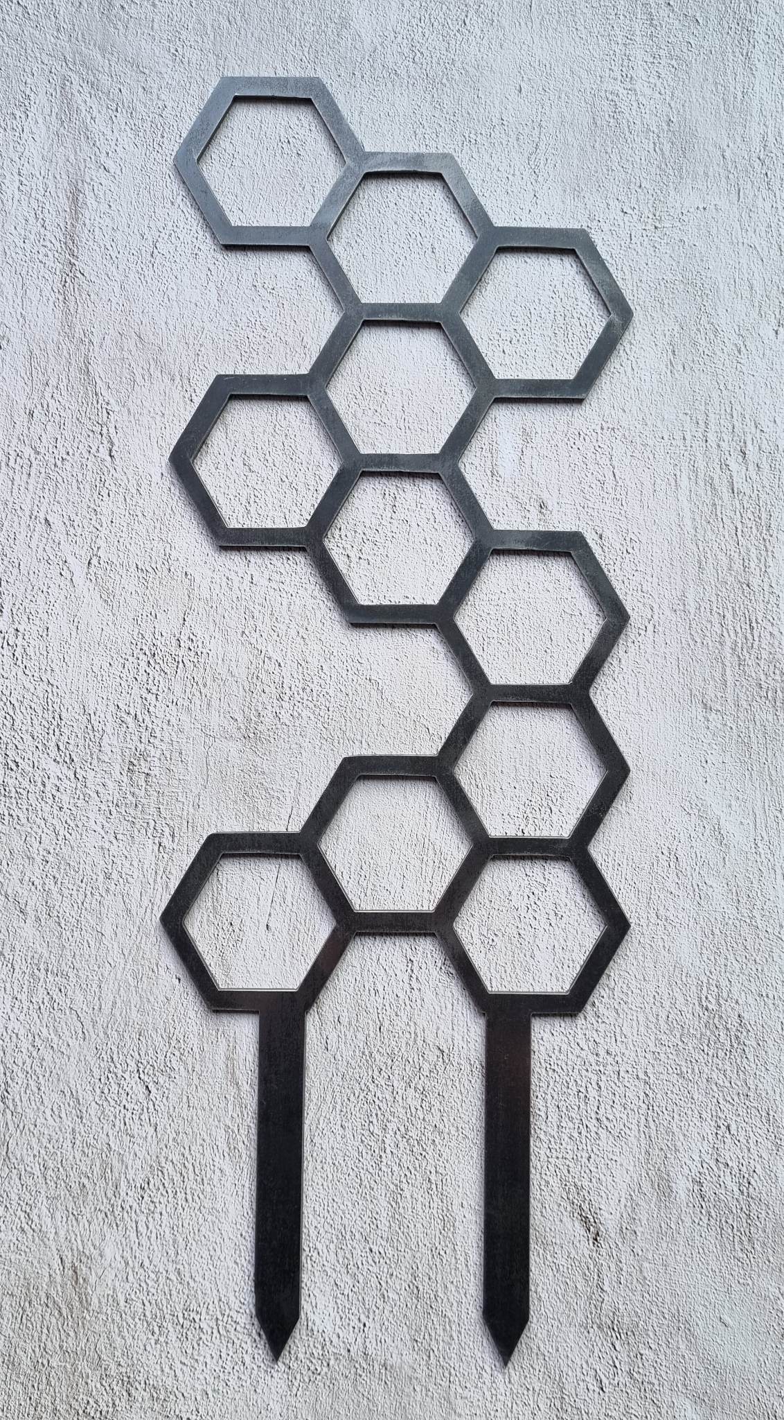 honeycomb plant trellis Honeycomb Plant Trellis – Cut Wright Designs