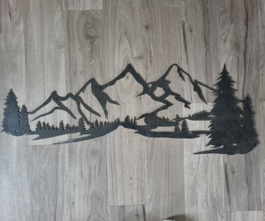 Mountains with Trees