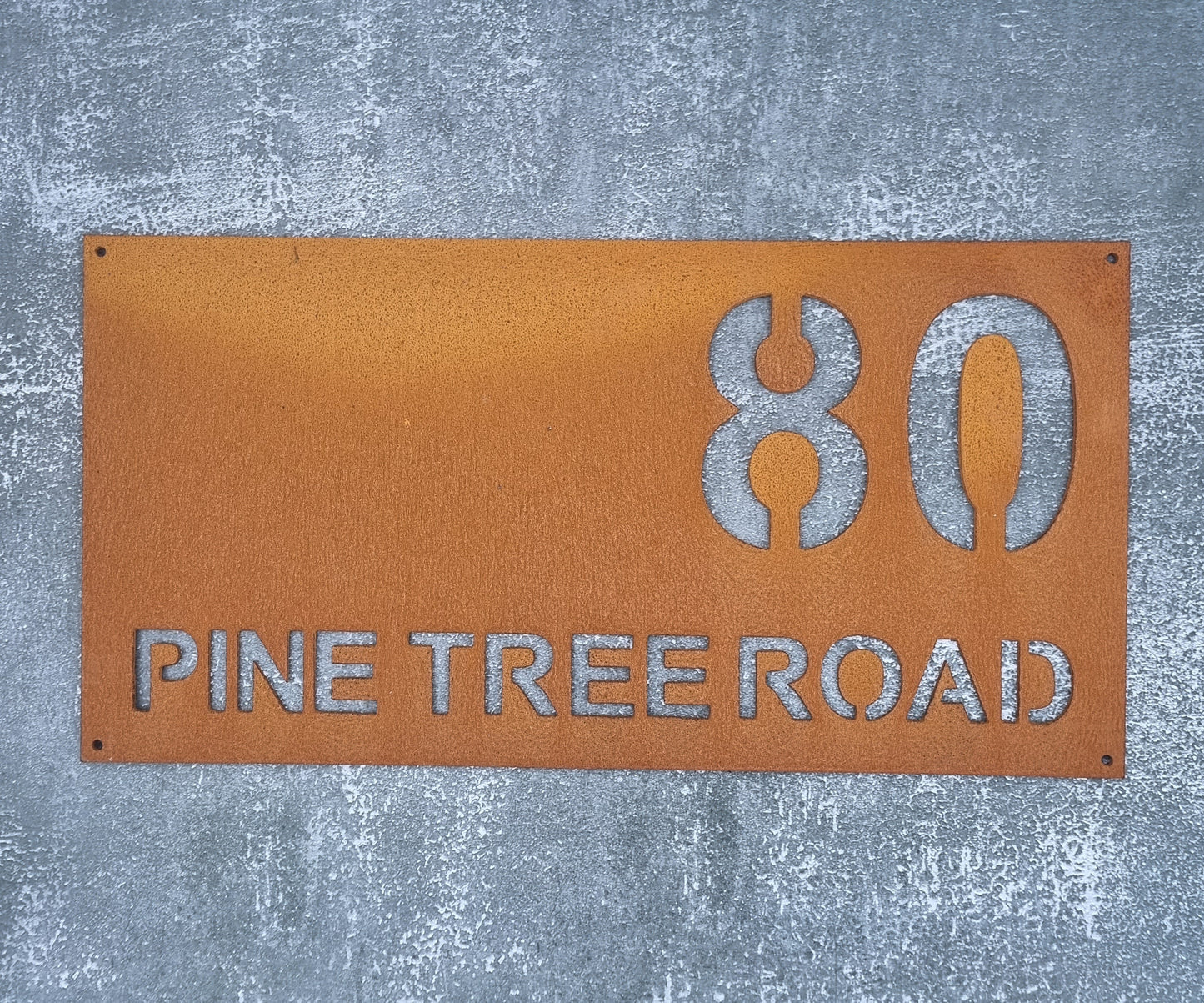 Personalised Address Sign #4