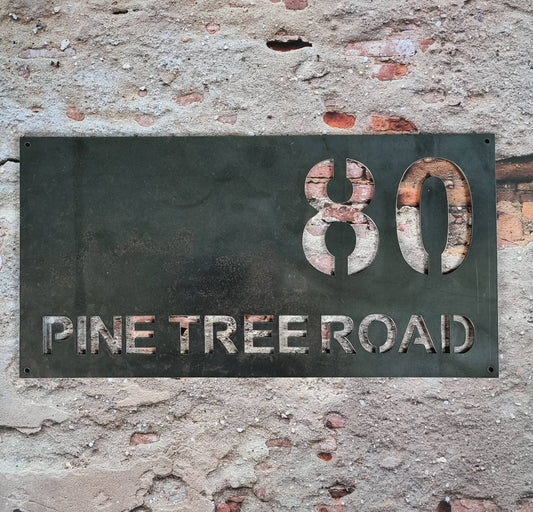 Personalised Address Sign #4