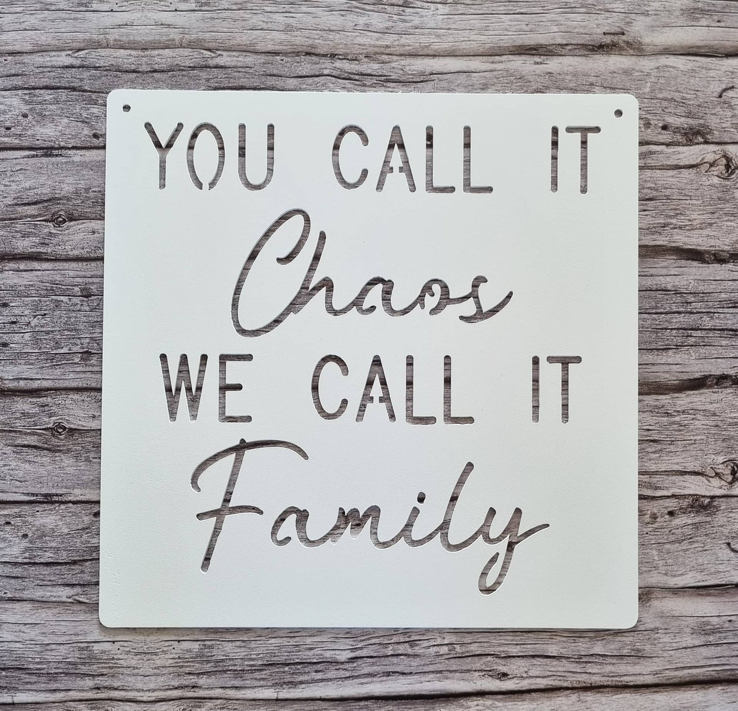 You Call it Chaos, We call it Family